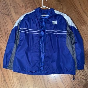 Vintage - NFL NY Giants Team apparel Reebok windbreaker jacket men’s size XXL